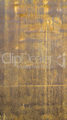 Brown rusted steel background - vertical