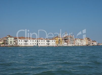 Giudecca canal in Venice