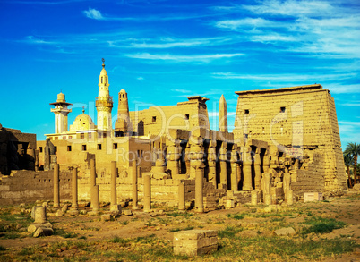 Abu-Al-Haggag mosque in Luxor