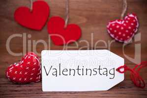 Read Hearts, Label, Valentinstag Means Valentines Day