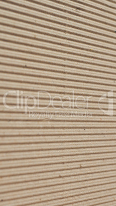 Corrugated cardboard