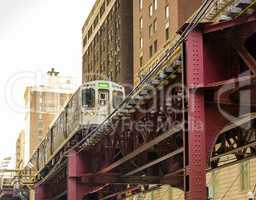 Chicago elevated Subway