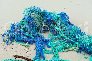 network for fish entangled net, Gill fishing network