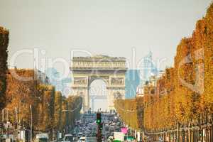 Arc de Triomphe de l'Etoile in Paris