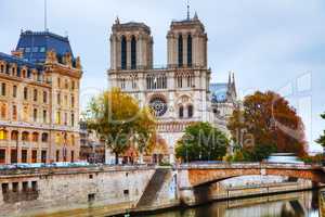 Notre Dame de Paris cathedral