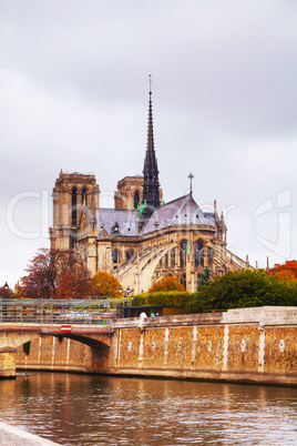 Notre Dame de Paris cathedral