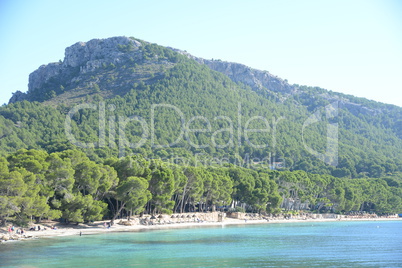 Strand an der Formentor-Halbinsel, Mallorca