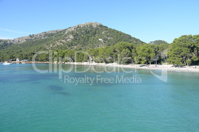 Strand an der Formentor-Halbinsel, Mallorca