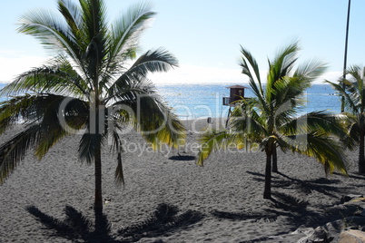 Strand in Santa Cruz de La Palma