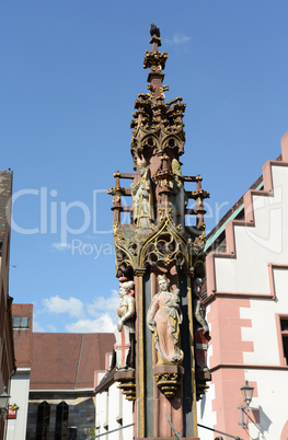 Fischbrunnen in Freiburg