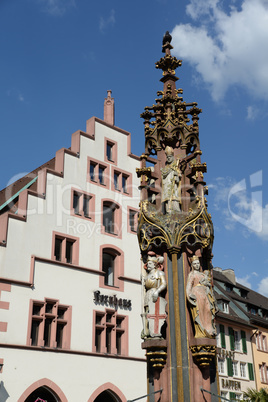 Fischbrunnen in Freiburg