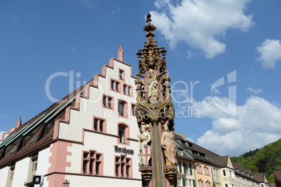 Fischbrunnen in Freiburg