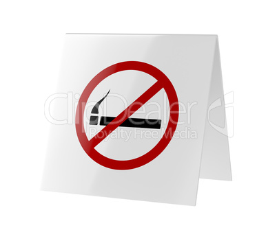 No smoking sign