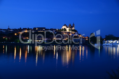 Rhein mit Breisach