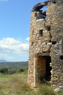 An old windmill.