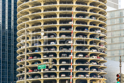 Marina City Tower Parking Deck Levels