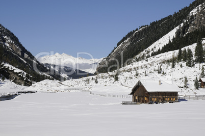 Krimmler Achental im Winter