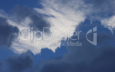 cloud on blue sky cloud on blue sky