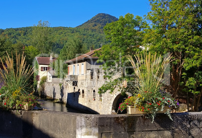 Belesta, altes Dorf in Südfrankreich - Belesta, old village in France