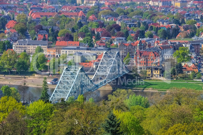 Dresden Blaues Wunder - Dresden Blue Wonder  bridge