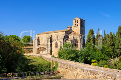 Fontes Kirche Saint-Hippolyte - church Saint Hyppolyte in Fontes