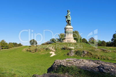 Vercingetorix-Denkmal - Vercingetorix monument in Burgundy