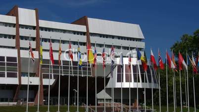 Europarat Gebäude in Strassburg