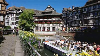 Strassburg Petite France im Elsass, Frankreich