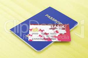 Passport and credit card