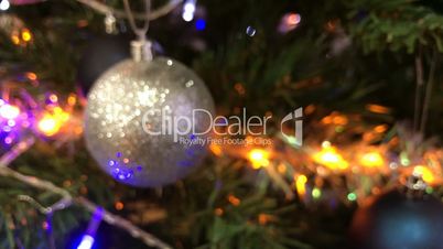 Christmas tree with Christmas balls
