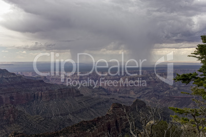 Storm at the Grand Canyon