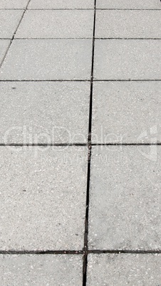 Concrete sidewalk pavement - vertical