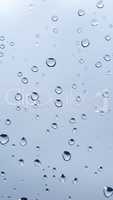 Rain droplets - vertical