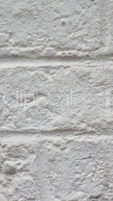 White brick wall background - vertical