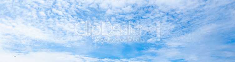 Blue sky with clouds background (HDR)