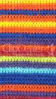 Multicolored horizontal stripe fabric background - vertical