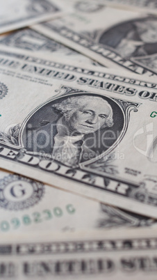 Dollar notes 1 Dollar