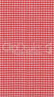 Seamless tileable texture - red checkered tablecloth fabric - ve