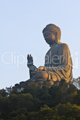 Giant Buddha/Po Lin Monastery in Hong Kong.
