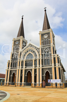 The cathedral of the immaculate conception, Chanthaburi, Thailan