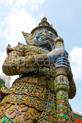 Giant in Wat Phra Kaeo, The Royal Grand Palace - Bangkok, Thaila