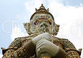 Giant in Wat Phra Kaeo, The Royal Grand Palace - Bangkok, Thaila