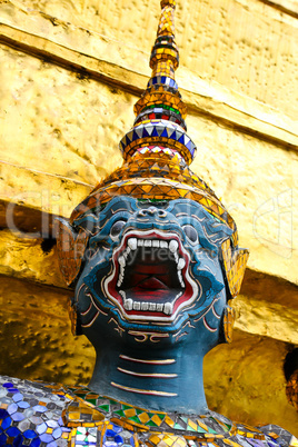 Giant in Wat Phra Kaeo, The Royal Grand Palace - Bangkok, Thaila