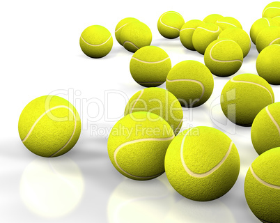 tennis balls