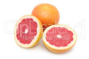 fresh grapefruit