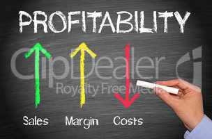 Profitability Business Concept