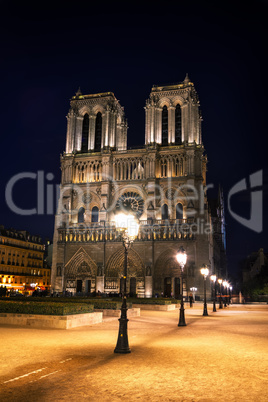 Notre Dame de Paris cathedral