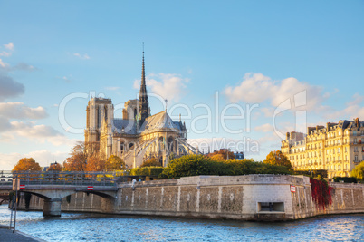 Notre Dame de Paris cathedral