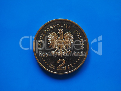 Two Polish Zloty coin, Poland