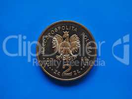 Two Polish Zloty coin, Poland